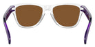 OAKLEY OJ9009 Frogskins��� XXS (Youth Fit) 900903 48 - Clear / Prizm Violet Mirrored #id:oj9009900903_s:102115