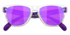 OAKLEY OJ9009 Frogskins��� XXS (Youth Fit) 900903 48 - Clear / Prizm Violet Mirrored #id:oj9009900903_s:102120