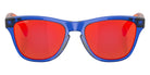 OAKLEY OJ9009 Frogskins��� XXS (Youth Fit) 900906 48 - Crystal Blue / Prizm Ruby Mirrored #id:oj9009900906_s:108100