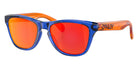 OAKLEY OJ9009 Frogskins��� XXS (Youth Fit) 900906 48 - Crystal Blue / Prizm Ruby Mirrored #id:oj9009900906_s:108105