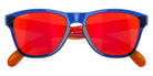 OAKLEY OJ9009 Frogskins��� XXS (Youth Fit) 900906 48 - Crystal Blue / Prizm Ruby Mirrored #id:oj9009900906_s:108120