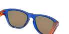 OAKLEY OJ9009 Frogskins��� XXS (Youth Fit) 900906 48 - Crystal Blue / Prizm Ruby Mirrored #id:oj9009900906_s:108135