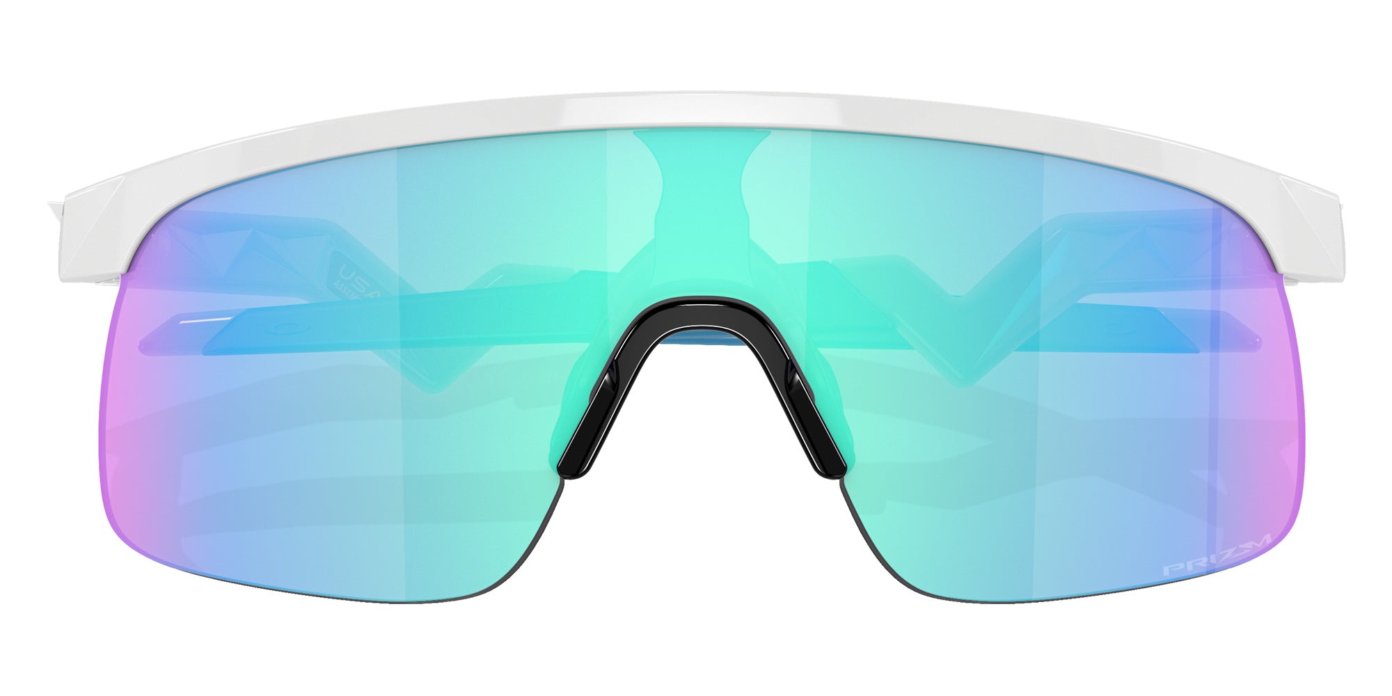 OAKLEY OJ9010 Resistor (Youth Fit) 901007 123 - Polished White / Prizm Sapphire Mirrored #id:oj9010901007_s:106120