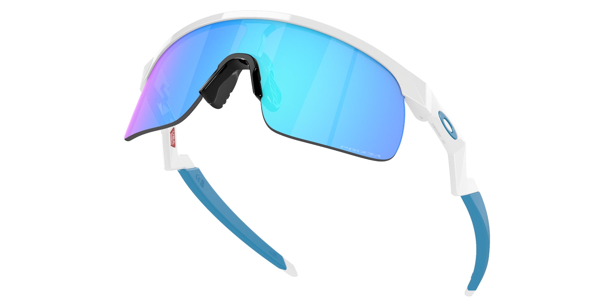 OAKLEY OJ9010 Resistor (Youth Fit) 901007 123 - Polished White / Prizm Sapphire Mirrored #id:oj9010901007_s:106125