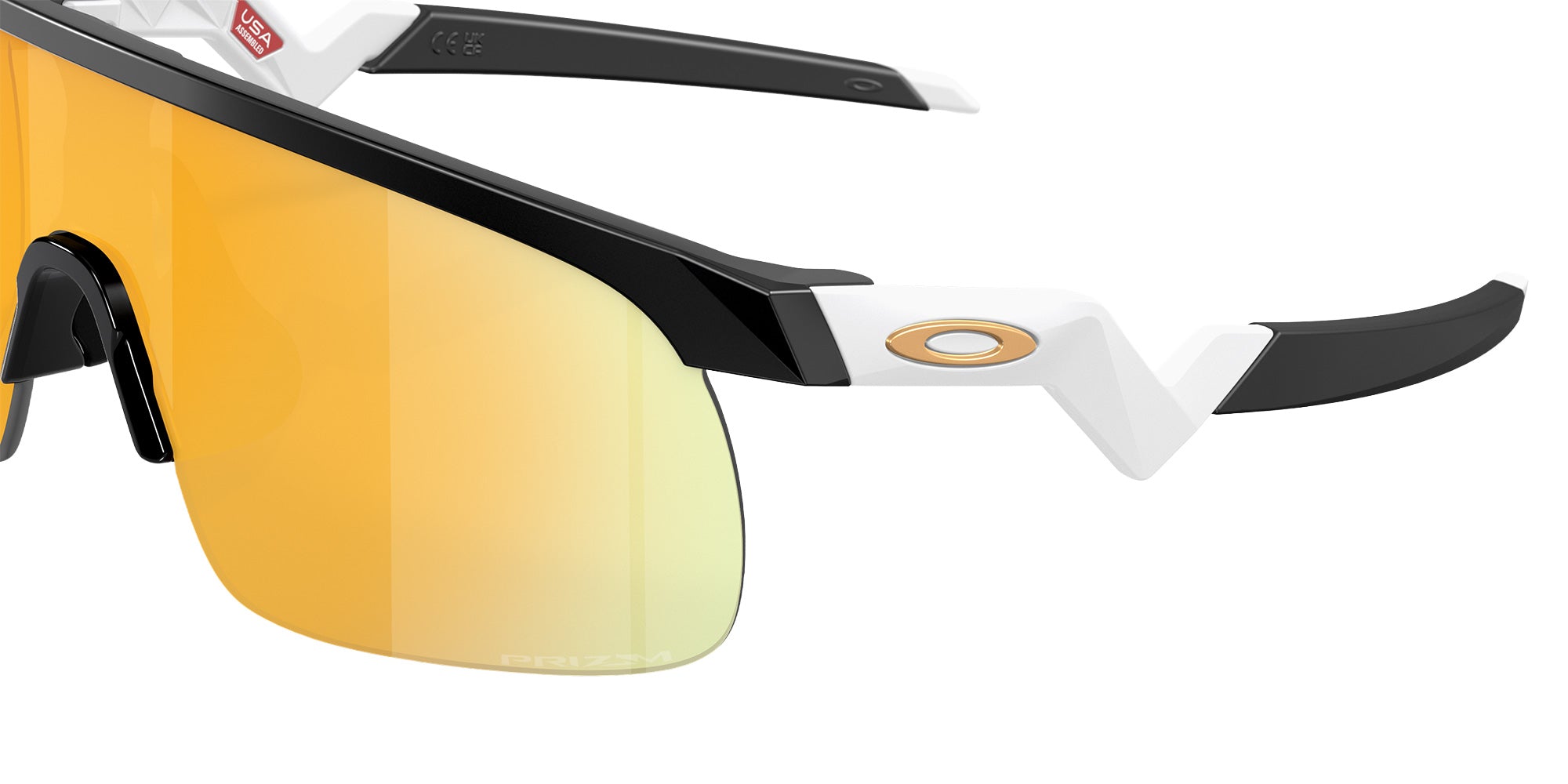 OAKLEY OJ9010 Resistor (Youth Fit) 901023 123 - Matte Black / Prizm 24K Mirrored #id:oj9010901023_s:110130