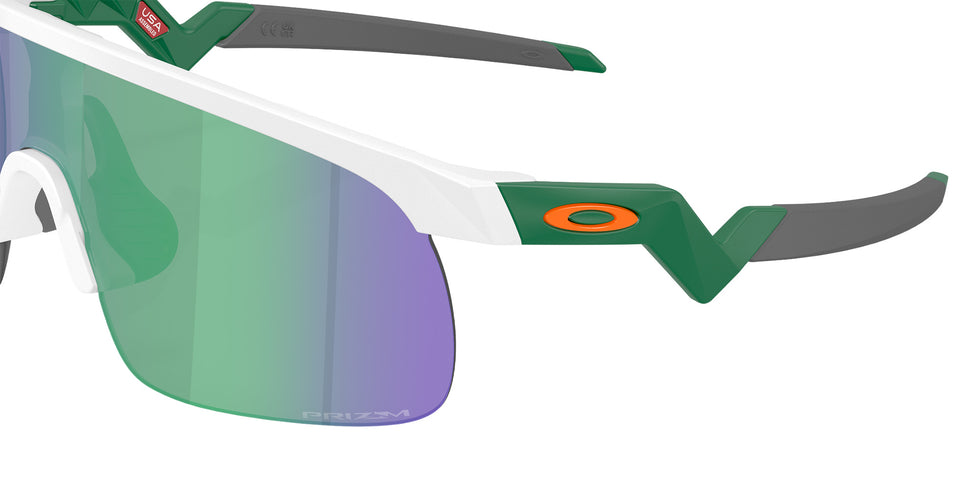 OAKLEY OJ9010 Resistor (Youth Fit) 901033 123 - Matte White / Prizm Jade Mirrored #id:oj9010901033_s:116130