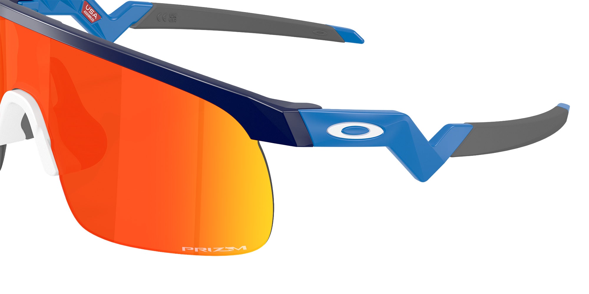 OAKLEY OJ9010 Resistor (Youth Fit) 901034 123 - Matte Navy / Prizm Ruby Mirrored #id:oj9010901034_s:118130