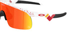 OAKLEY OJ9010 Kansas City Chiefs Resistor (Youth Fit) 901037 123 - White / Prizm Ruby Mirrored #id:oj9010901037_s:100130