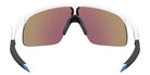 OAKLEY OJ9010 Los Angeles Chargers Resistor (Youth Fit) 901038 123 - White / Prizm Sapphire Mirrored #id:oj9010901038_s:100115