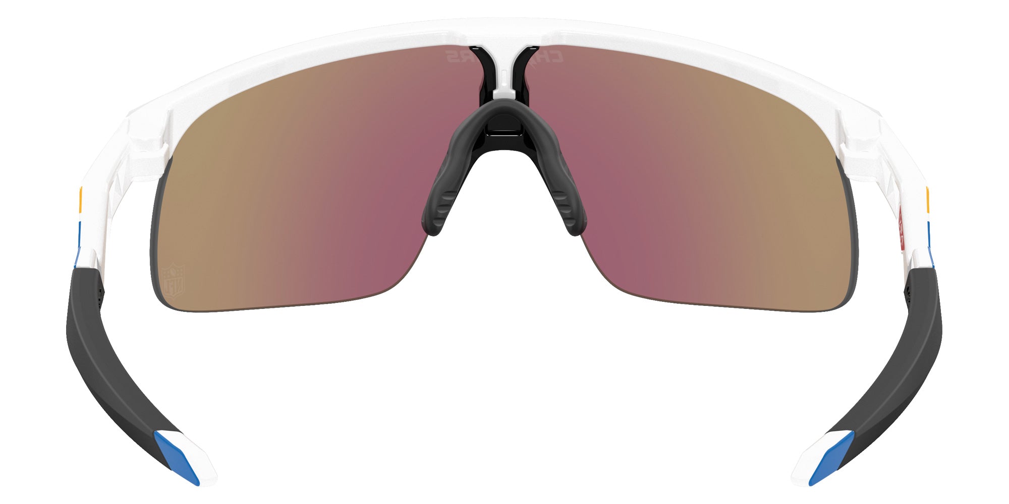 OAKLEY OJ9010 Los Angeles Chargers Resistor (Youth Fit) 901038 123 - White / Prizm Sapphire Mirrored #id:oj9010901038_s:100115