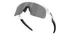 OAKLEY OJ9010 Las Vegas Raiders Resistor (Youth Fit) 901039 123 - White / Prizm Black Mirrored #id:oj9010901039_s:100125