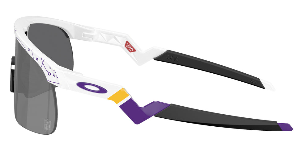 OAKLEY OJ9010 Minnesota Vikings Resistor (Youth Fit) 901040 123 - 25 Play White / Prizm Black Mirrored #id:oj9010901040_s:100110