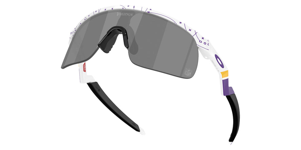 OAKLEY OJ9010 Minnesota Vikings Resistor (Youth Fit) 901040 123 - 25 Play White / Prizm Black Mirrored #id:oj9010901040_s:100125