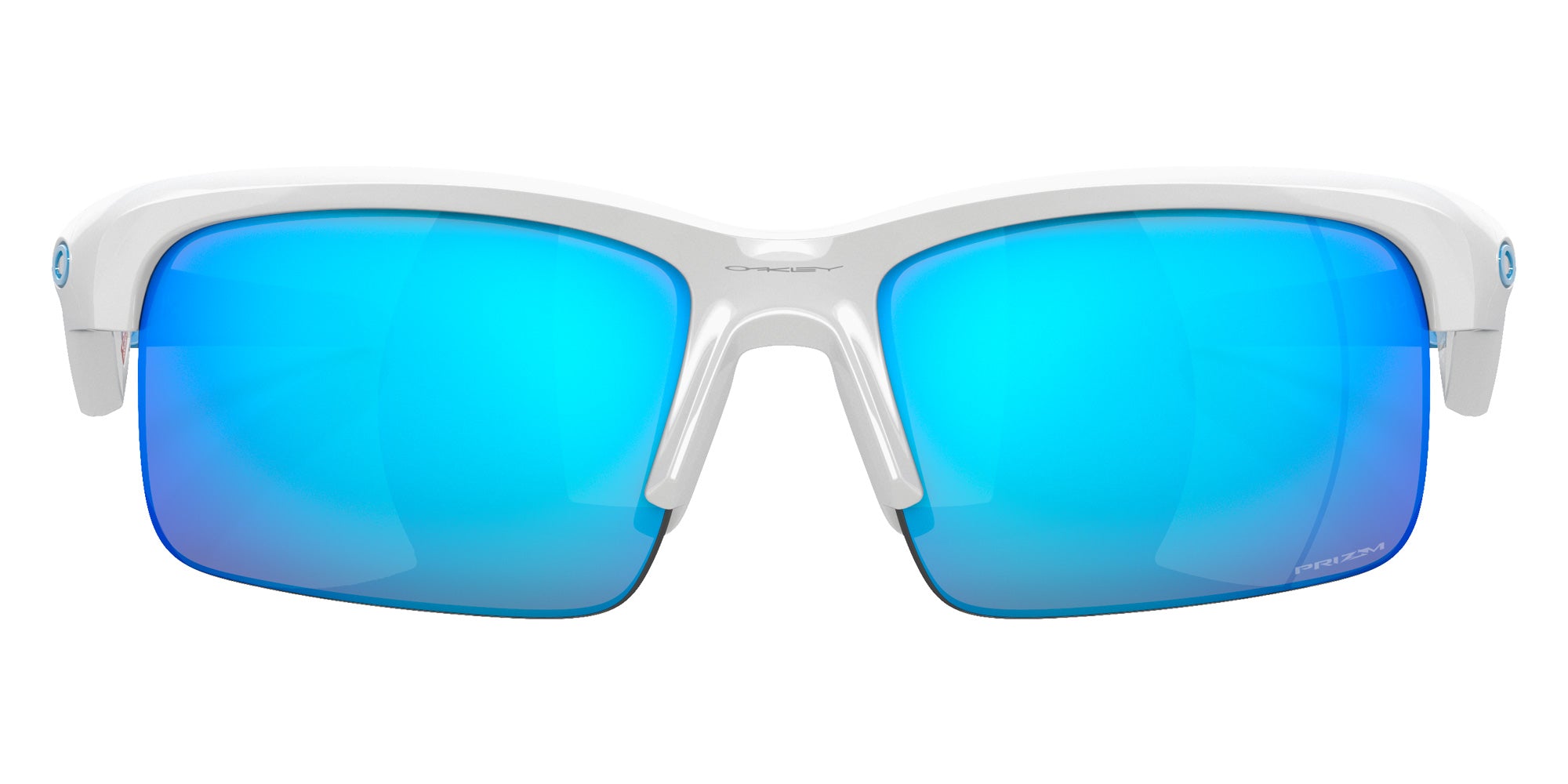 OAKLEY OJ9013 Capacitor (Youth Fit) 901302 62 - Polished White / Prizm Sapphire Mirrored #id:oj9013901302_s:102100