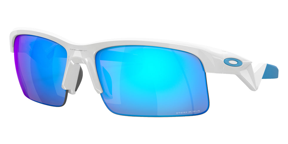 OAKLEY OJ9013 Capacitor (Youth Fit) 901302 62 - Polished White / Prizm Sapphire Mirrored #id:oj9013901302_s:102105