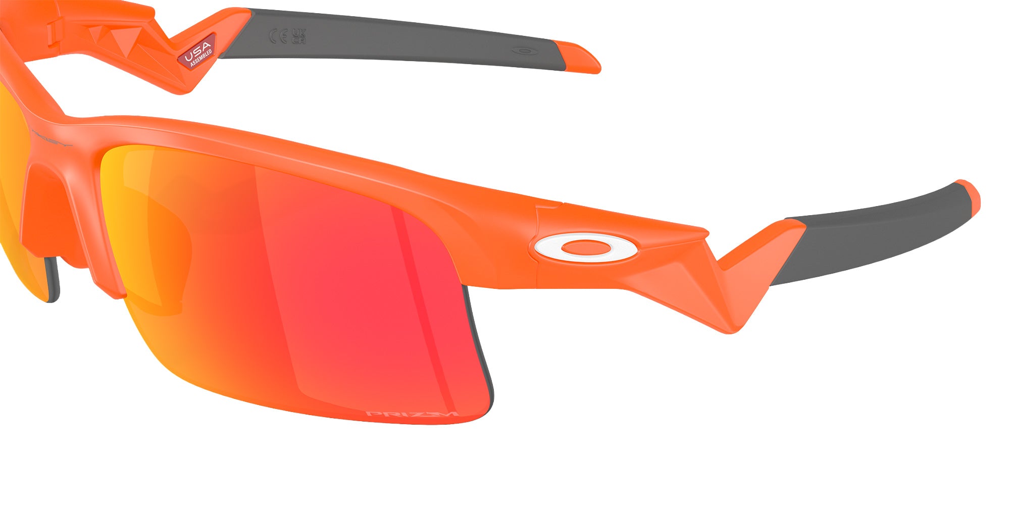 OAKLEY OJ9013 Capacitor (Youth Fit) 901307 62 - Matte Neon Orange / Prizm Ruby Mirrored #id:oj9013901307_s:108130
