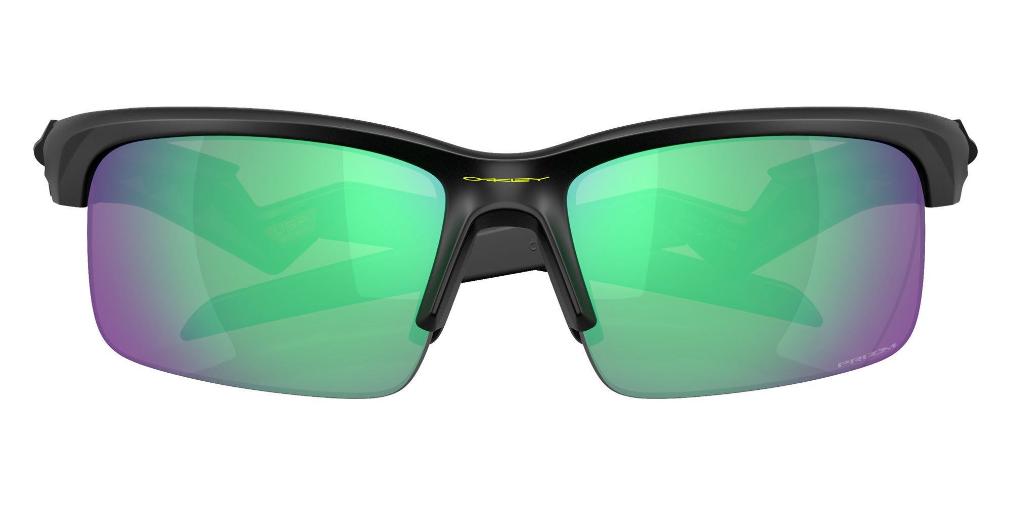OAKLEY OJ9013 Capacitor (Youth Fit) Court 901311 62 - Matte Black / Prizm Road Jade Mirrored #id:oj9013901311_s:100120