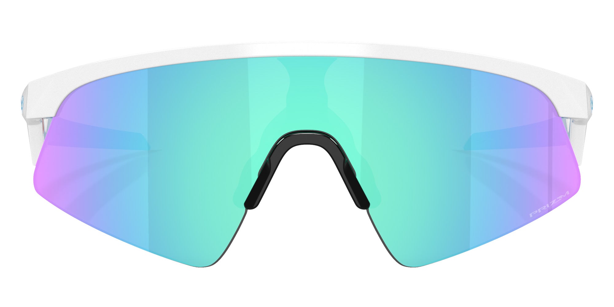 OAKLEY OJ9015 Resistor Sweep (Youth Fit) 901501 128 - Polished White / Prizm Sapphire Mirrored #id:oj9015901501_s:100100