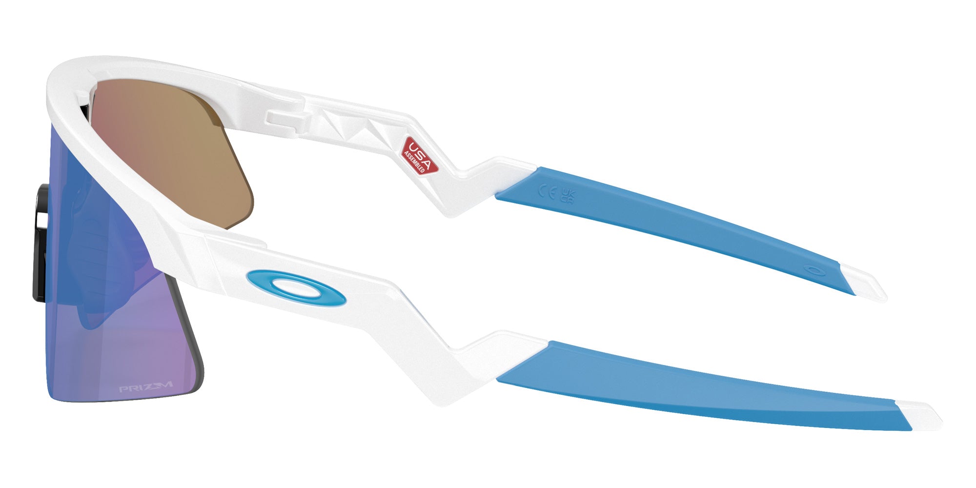 OAKLEY OJ9015 Resistor Sweep (Youth Fit) 901501 128 - Polished White / Prizm Sapphire Mirrored #id:oj9015901501_s:100110