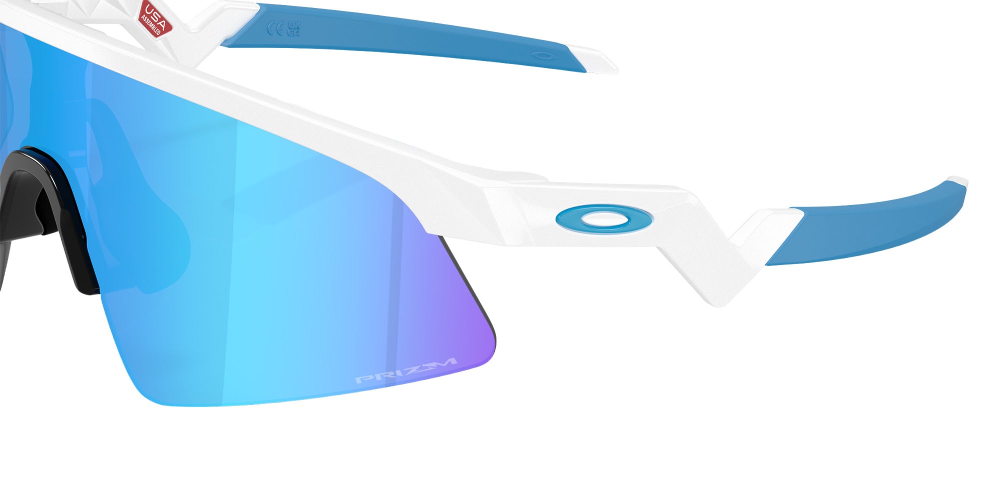 OAKLEY OJ9015 Resistor Sweep (Youth Fit) 901501 128 - Polished White / Prizm Sapphire Mirrored #id:oj9015901501_s:100130