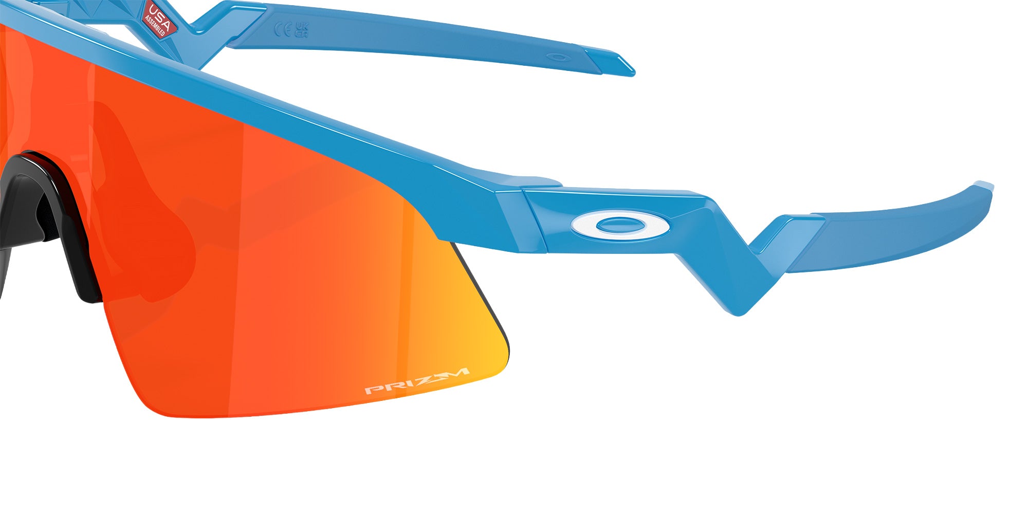 OAKLEY OJ9015 Resistor Sweep (Youth Fit) 901502 128 - Polished Sky Blue / Prizm Ruby Mirrored #id:oj9015901502_s:102130