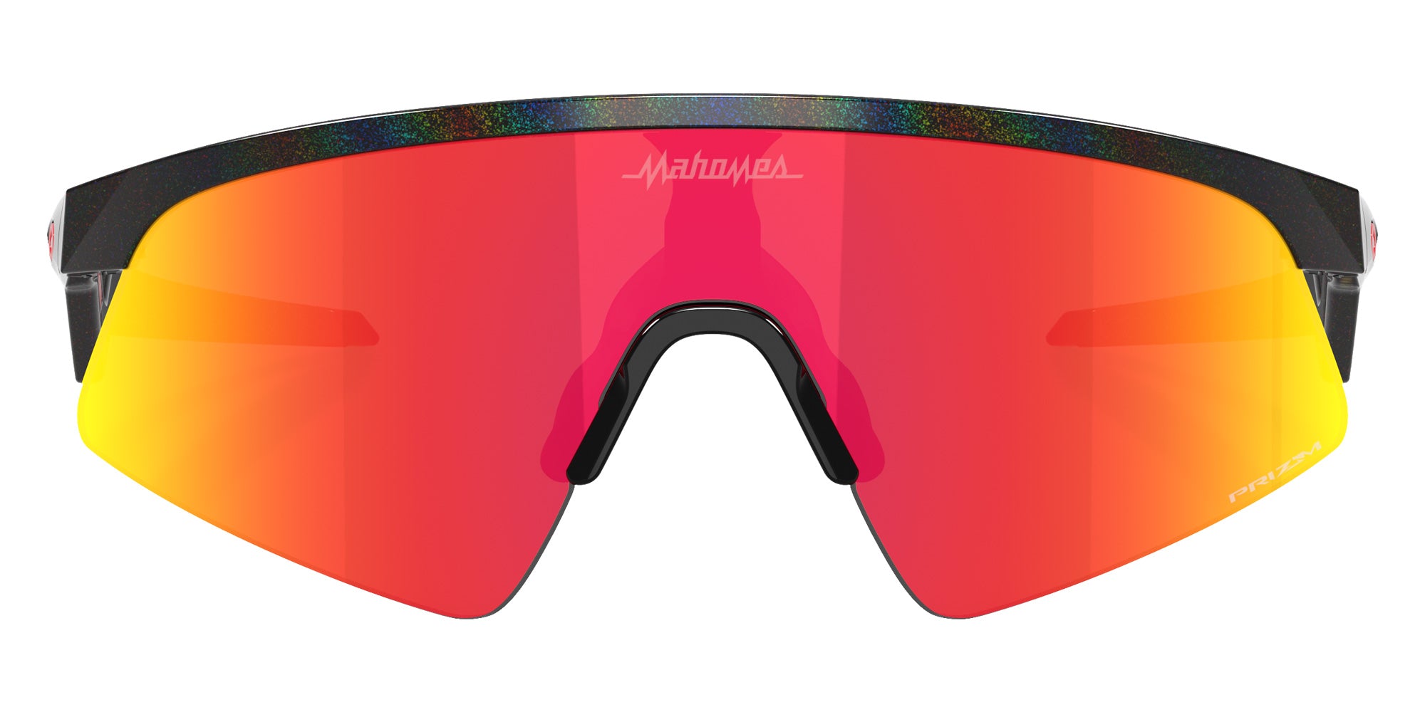 OAKLEY OJ9015 Resistor Sweep�� (Youth Fit) Patrick Mahomes II 901509 128 - Dark Galaxy / Prizm Ruby Mirrored #id:oj9015901509_s:100100