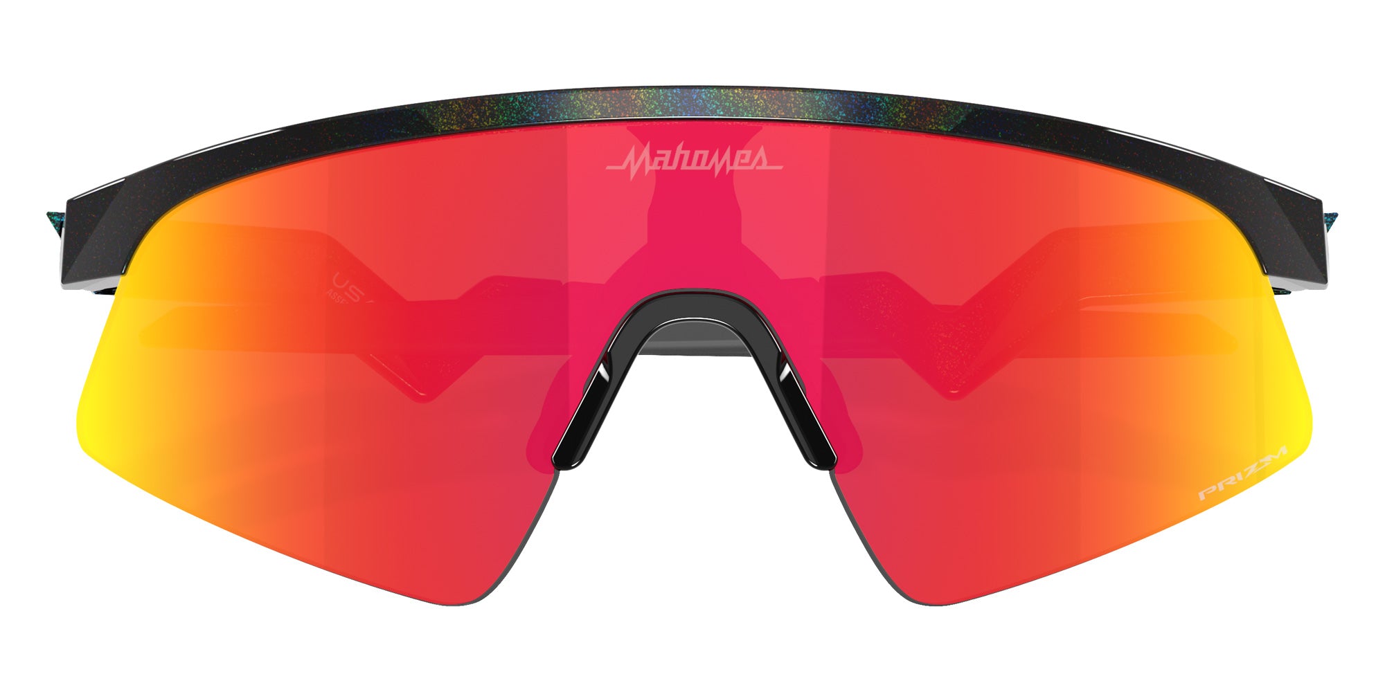 OAKLEY OJ9015 Resistor Sweep�� (Youth Fit) Patrick Mahomes II 901509 128 - Dark Galaxy / Prizm Ruby Mirrored #id:oj9015901509_s:100120