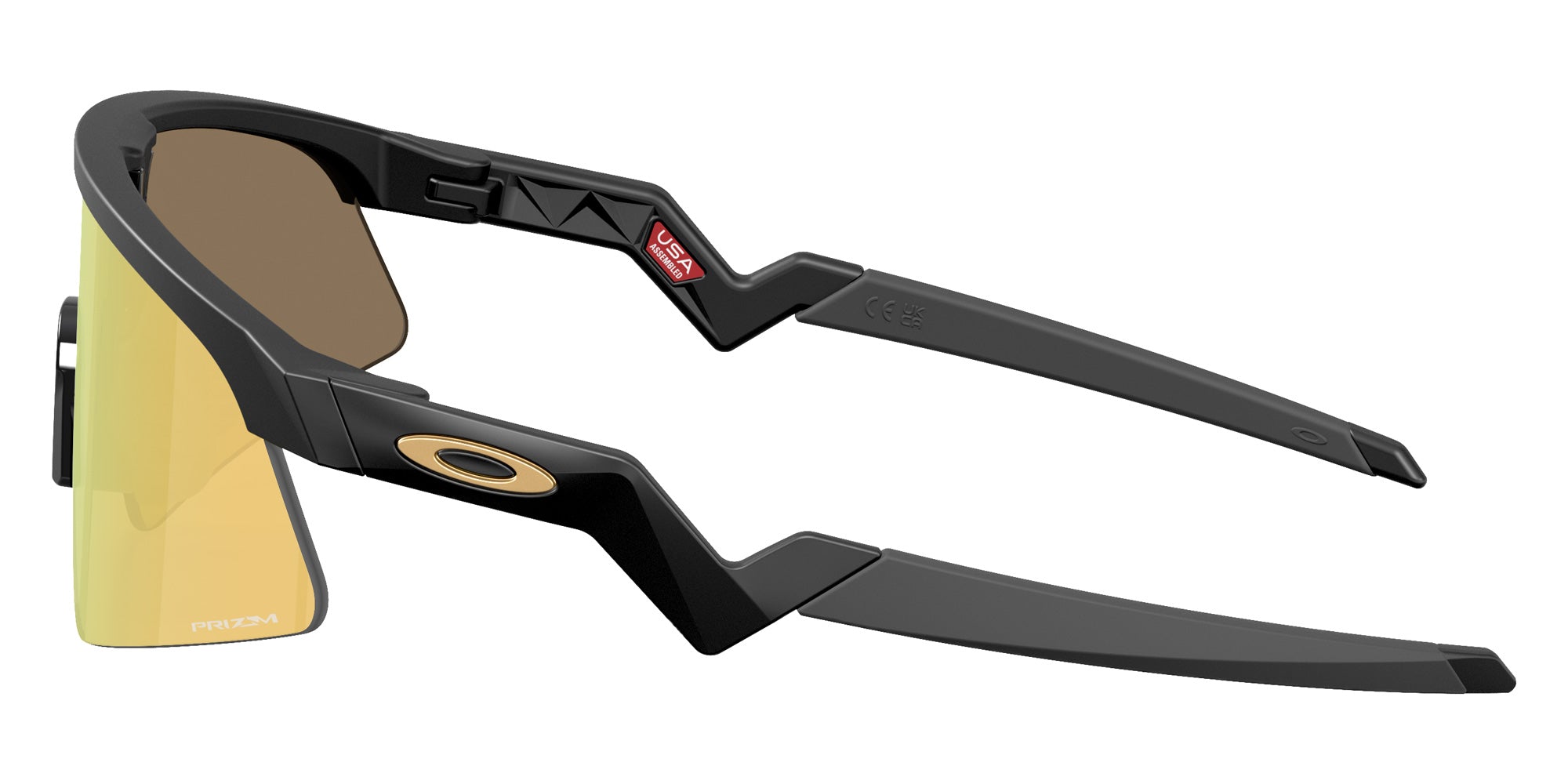 OAKLEY OJ9015 Resistor Sweep�� (Youth Fit) Players 901510 128 - Matte Black / Prizm 24K Mirrored #id:oj9015901510_s:100110