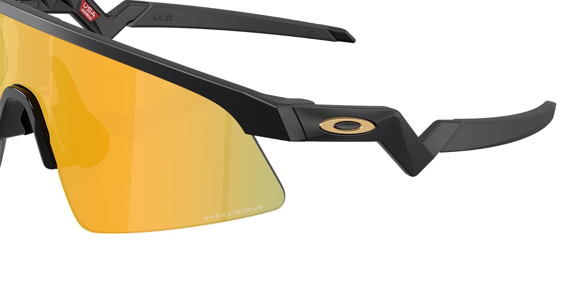 OAKLEY OJ9015 Resistor Sweep�� (Youth Fit) Players 901510 128 - Matte Black / Prizm 24K Mirrored #id:oj9015901510_s:100130