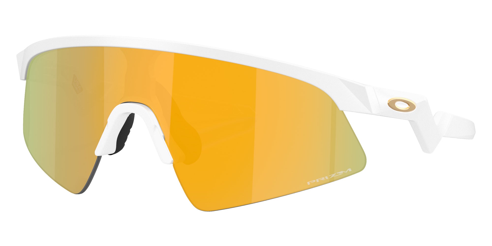 OAKLEY OJ9015 Resistor Sweep�� (Youth Fit) Players 901511 128 - Matte White / Prizm 24K Mirrored #id:oj9015901511_s:102105