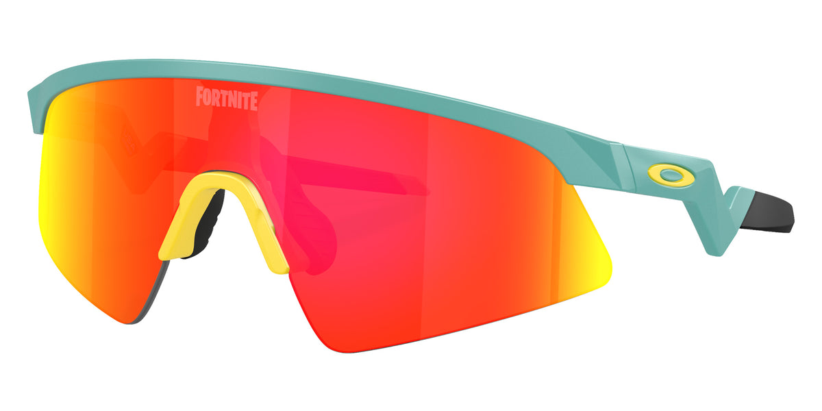 OAKLEY OJ9015 Oakley X Fortnite��� Fishstick Resistor Sweep (Youth Fit) 901515 128 - Matte Pacific / Prizm Ruby Mirrored #id:oj9015901515_s:100105
