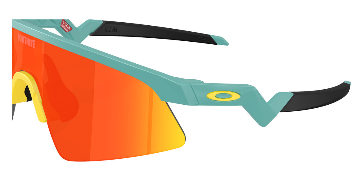 OAKLEY OJ9015 Oakley X Fortnite��� Fishstick Resistor Sweep (Youth Fit) 901515 128 - Matte Pacific / Prizm Ruby Mirrored #id:oj9015901515_s:100125