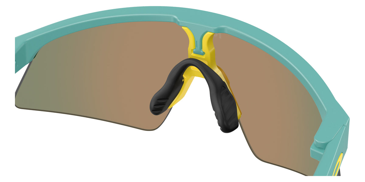 OAKLEY OJ9015 Oakley X Fortnite��� Fishstick Resistor Sweep (Youth Fit) 901515 128 - Matte Pacific / Prizm Ruby Mirrored #id:oj9015901515_s:100130