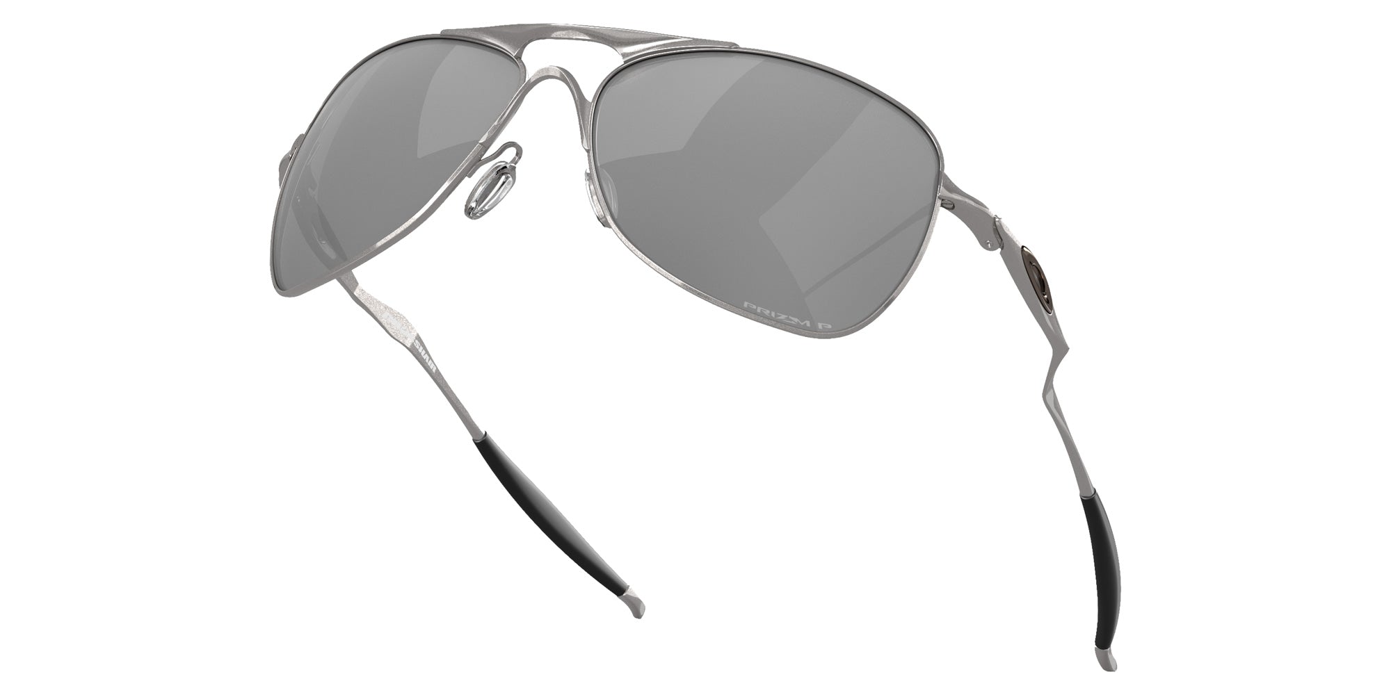 OAKLEY OO4060 Crosshair 406022 61 - Lead / Prizm Black Polarized Mirrored #id:oo4060406022_s:100125