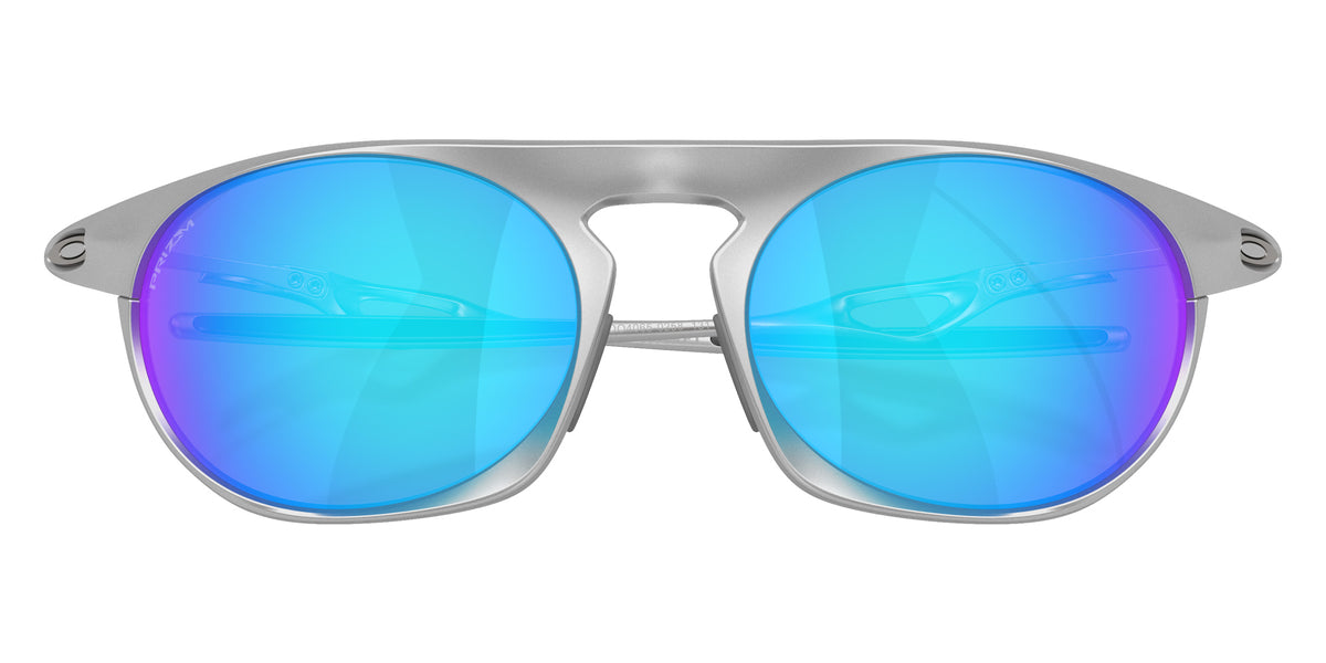 OAKLEY OO4065 Neo Jacket�� 406502 58 - Satin Chrome / Prizm Sapphire Mirrored #id:oo4065406502_s:102135