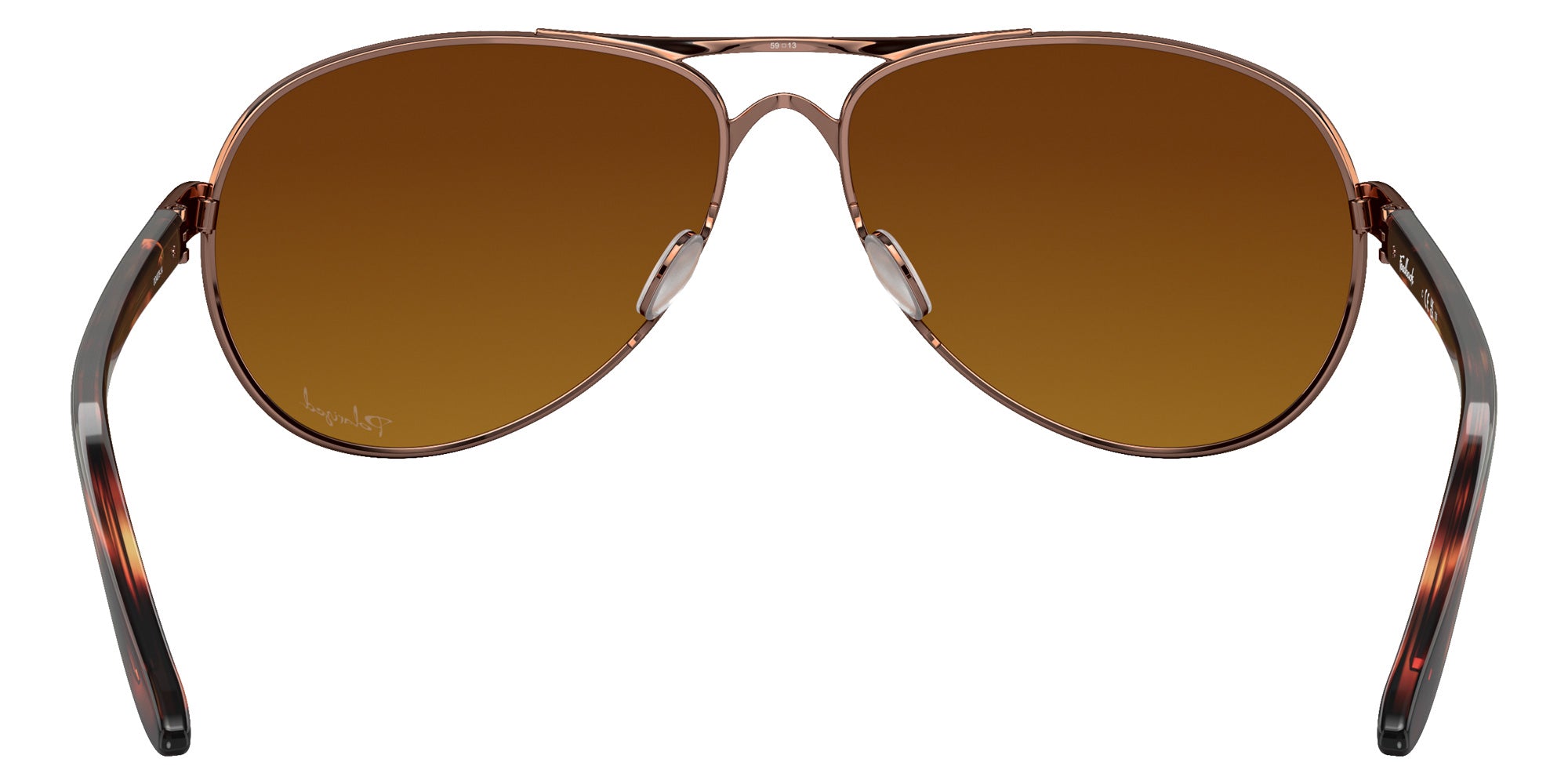 OAKLEY OO4079 Feedback 407914 59 - Rose Gold / Brown Gradient Polarized #id:oo4079407914_s:100115