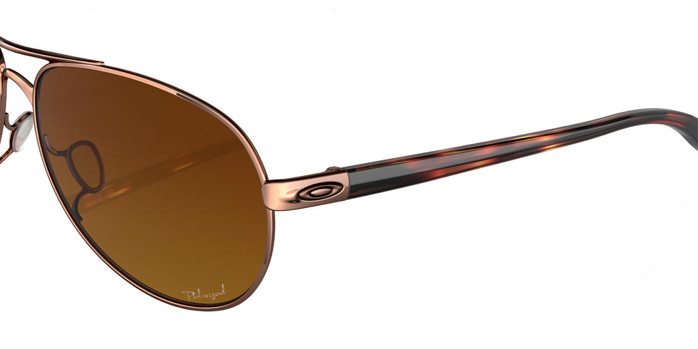 OAKLEY OO4079 Feedback 407914 59 - Rose Gold / Brown Gradient Polarized #id:oo4079407914_s:100130