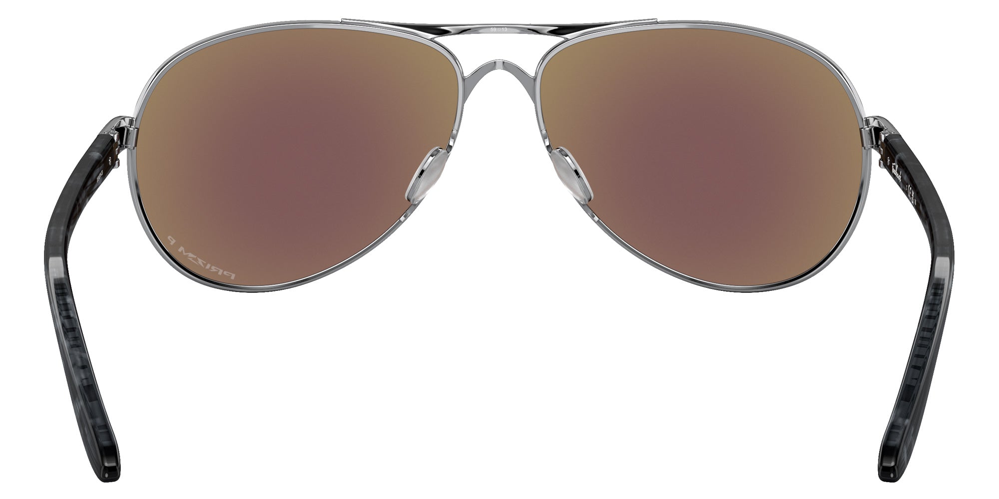 OAKLEY OO4079 Feedback 407933 59 - Polished Chrome / Prizm Sapphire Polarized Mirrored #id:oo4079407933_s:102115