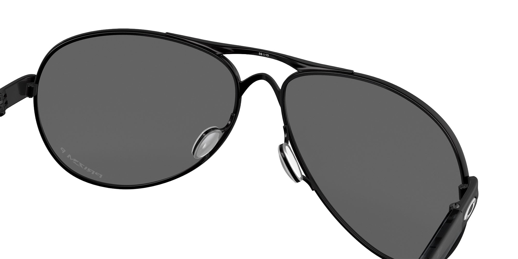 OAKLEY OO4079 Feedback 407934 59 - Polished Black / Prizm Black Polarized Mirrored #id:oo4079407934_s:104135