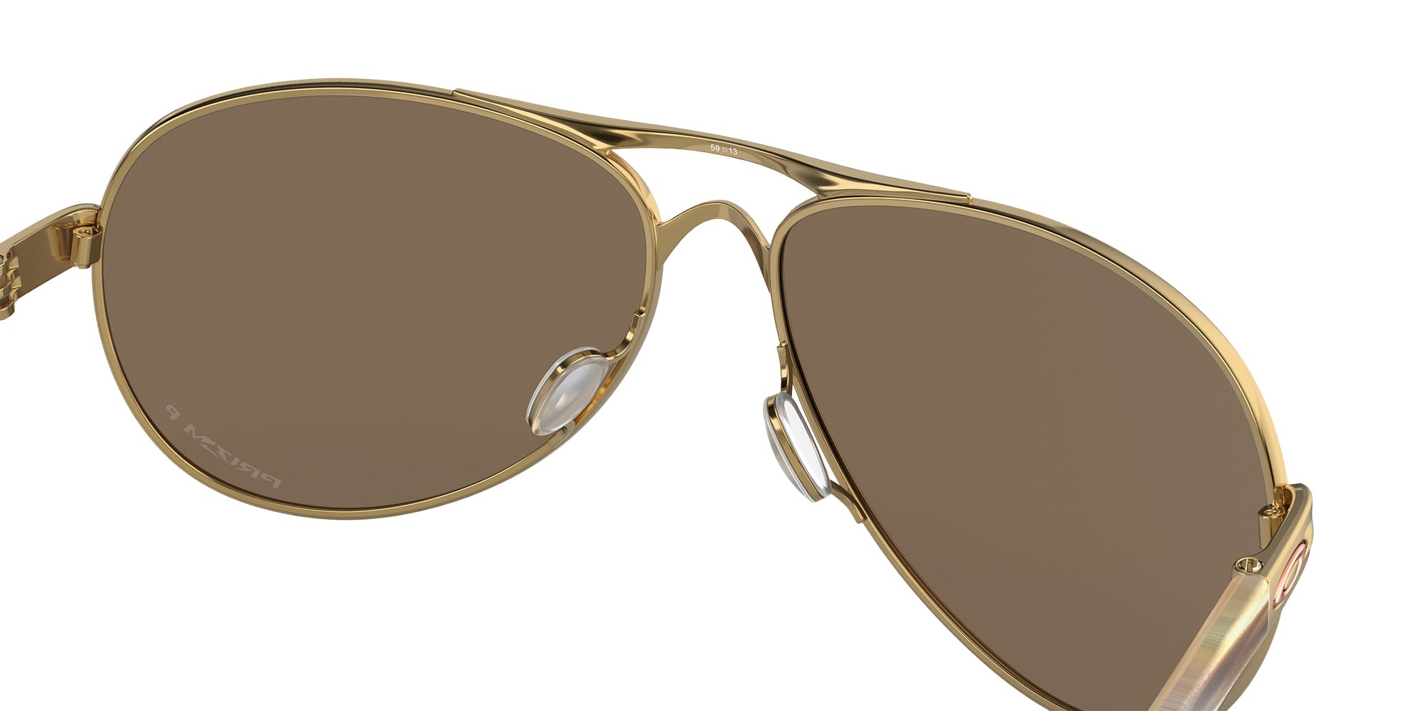OAKLEY OO4079 Feedback 407937 59 - Polished Gold / Prizm Rose Gold Polarized Mirrored #id:oo4079407937_s:106135