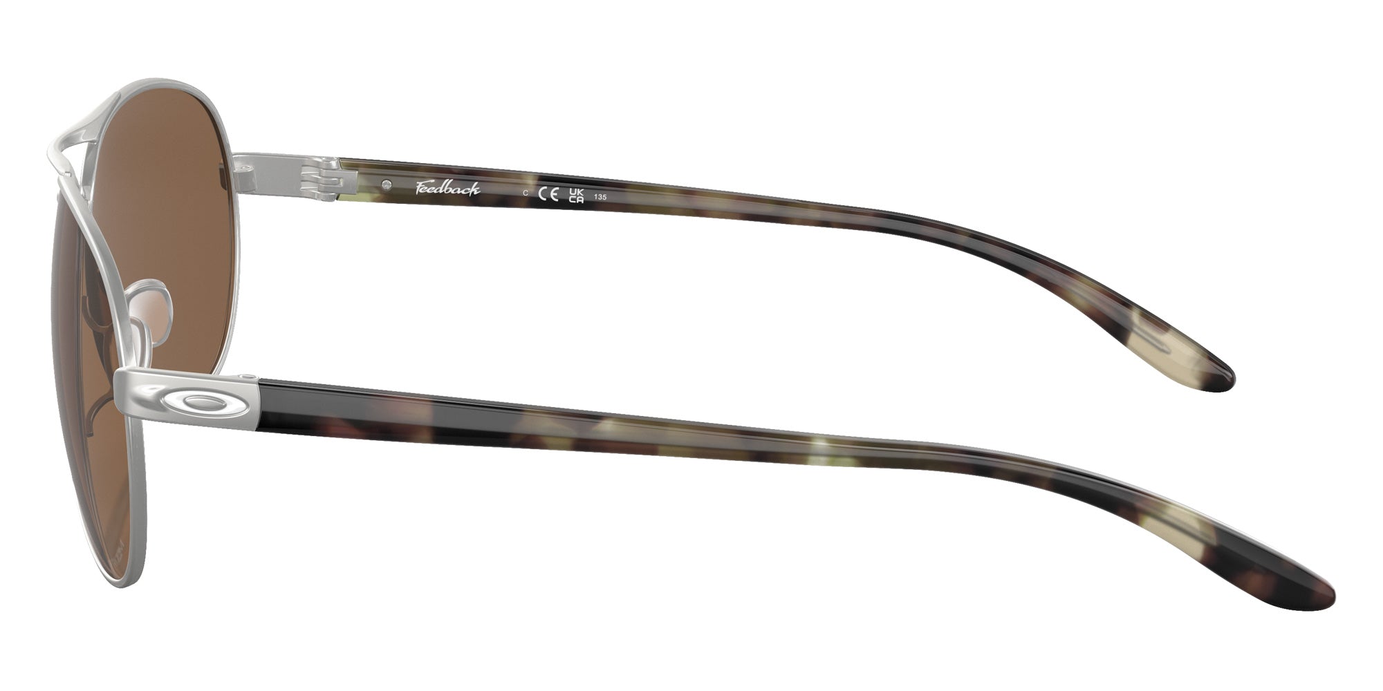 OAKLEY OO4079 Feedback 407947 59 - Satin Chrome / Prizm Bronze #id:oo4079407947_s:100110