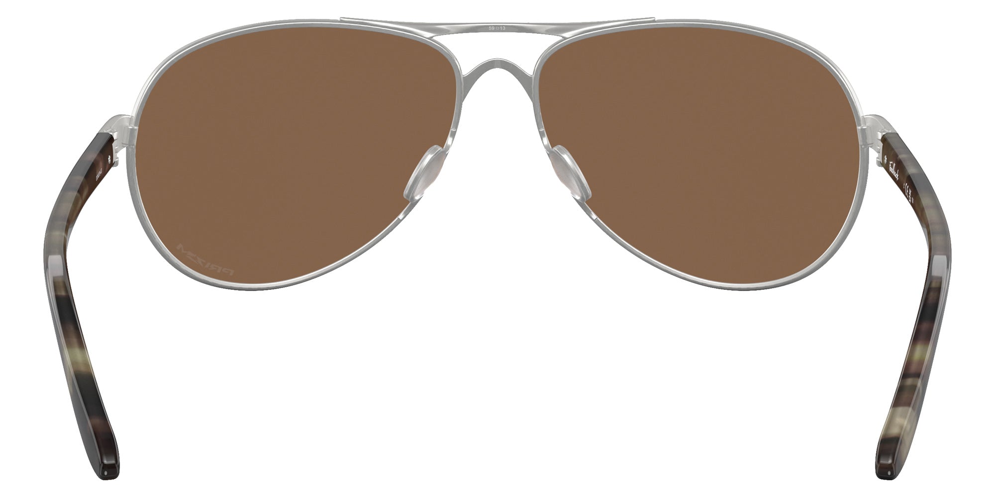 OAKLEY OO4079 Feedback 407947 59 - Satin Chrome / Prizm Bronze #id:oo4079407947_s:100115