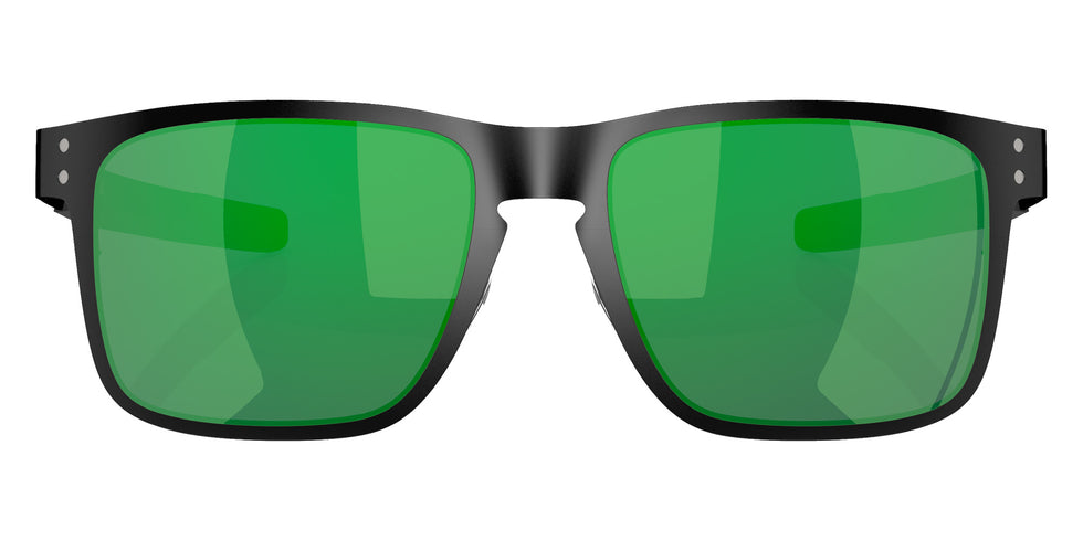 OAKLEY OO4123 Holbrook��� Metal 412304 55 - Matte Black / Jade Iridium Mirrored #id:oo4123412304_s:100100