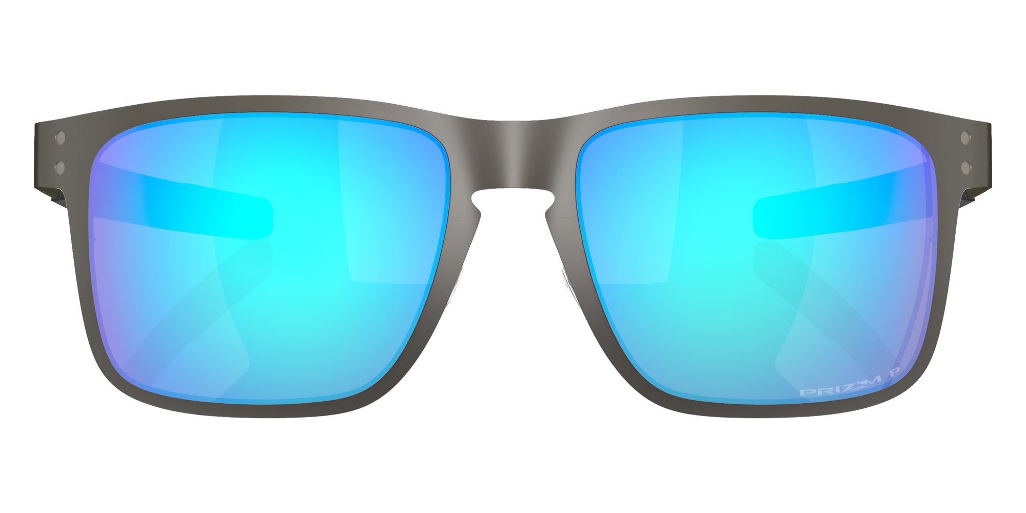 OAKLEY OO4123 Holbrook��� Metal 412307 55 - Matte Gunmetal / Prizm Sapphire Polarized Mirrored #id:oo4123412307_s:104100