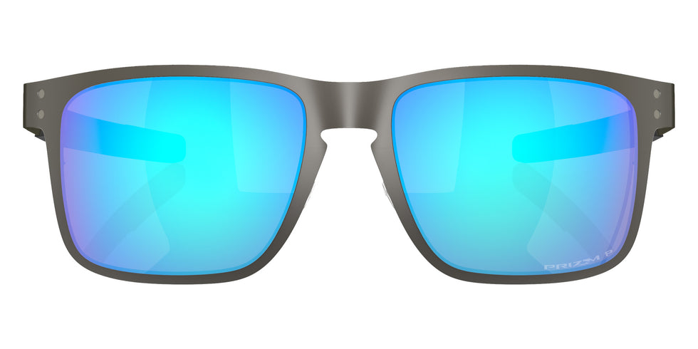 OAKLEY OO4123 Holbrook��� Metal 412307 55 - Matte Gunmetal / Prizm Sapphire Polarized Mirrored #id:oo4123412307_s:104100