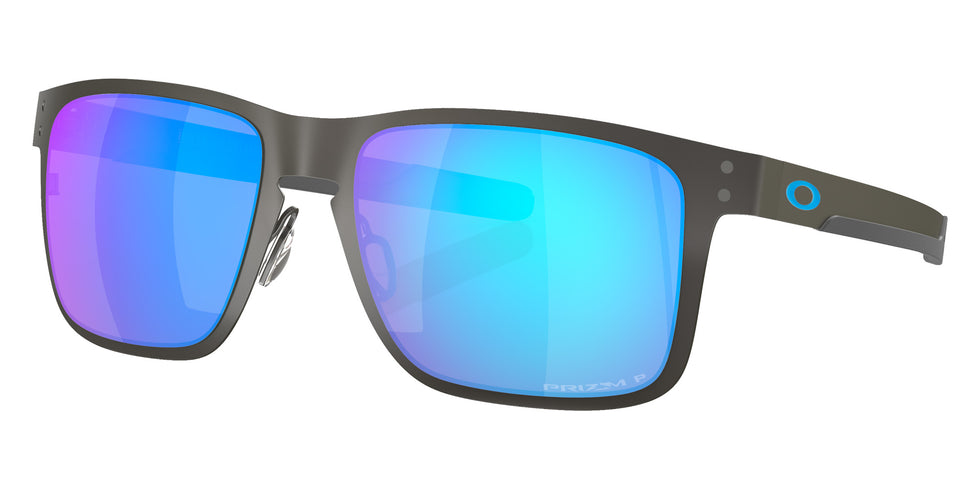 OAKLEY OO4123 Holbrook��� Metal 412307 55 - Matte Gunmetal / Prizm Sapphire Polarized Mirrored #id:oo4123412307_s:104105
