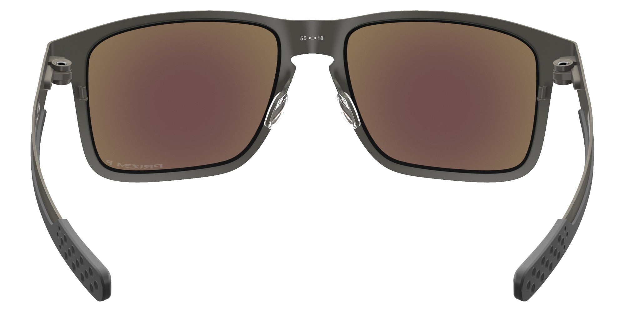 OAKLEY OO4123 Holbrook��� Metal 412307 55 - Matte Gunmetal / Prizm Sapphire Polarized Mirrored #id:oo4123412307_s:104115