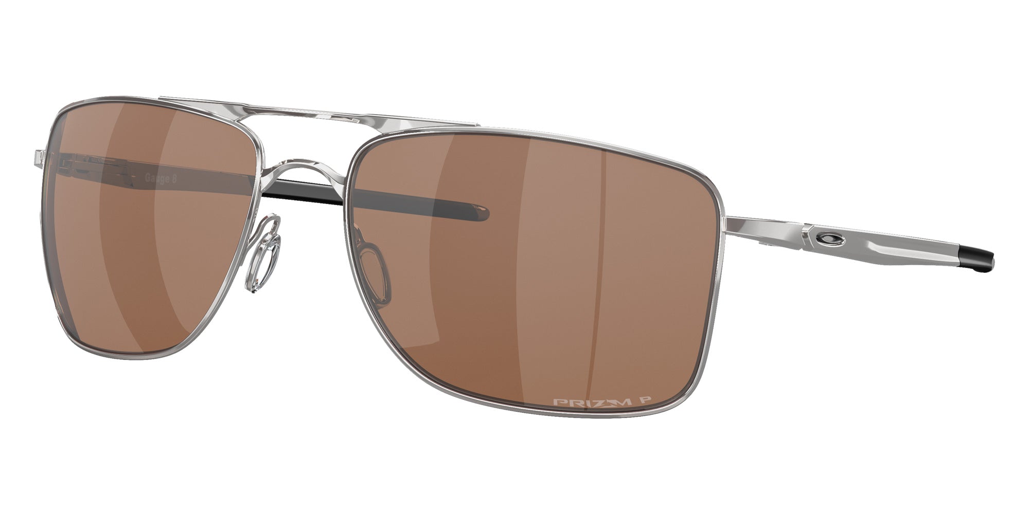 OAKLEY OO4124 Gauge 8 412409 62 - Polished Chrome / Prizm Tungsten Polarized Mirrored #id:oo4124412409_s:102105