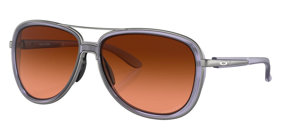 OAKLEY OO4129 Split Time 412926 58 - Matte Trans Lilac / Prizm Brown Gradient #id:oo4129412926_s:104105