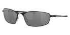OAKLEY OO4141 Whisker 414103 60 - Satin Black / Prizm Black Polarized Mirrored #id:oo4141414103_s:102105